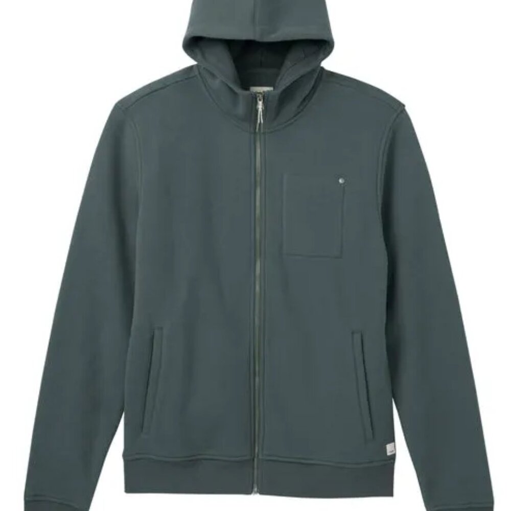 VUORI Mens Seaside Hoodie Sage Green  XL